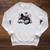 Retro Cute Cat Floral Book Librarian Vintage Floral Cat Book Raglan Sleeve Sweatshirt Heather Mustard