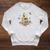 Skull Roses And Butterfly Book Death By TBR Bookish Raglan Sleeve Sweatshirt Heather Mustard
