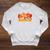 Star Wars The Book Of Boba Fett Galactic Sunset Poster Raglan Sleeve Sweatshirt Heather Mustard