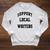 Support Local Author Read Independent Writers Indie Books Raglan Sleeve Sweatshirt Heather Mustard