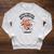 Support Your Local Indie Bookstore Book Cute Character Raglan Sleeve Sweatshirt Heather Mustard