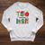 Teacher School Supplies Apple Books Pencil Globe Crayon Raglan Sleeve Sweatshirt Heather Mustard