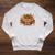 Thanksgiving Turkey Reading Book Fall Season Teacher Costume Raglan Sleeve Sweatshirt Heather Mustard