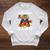 Tiger Reading Book Wearing Glasses Library Animal Raglan Sleeve Sweatshirt Heather Mustard