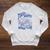 Tired Moms Book Club Coffee Mother's Day Bookish Booktrovert Raglan Sleeve Sweatshirt Heather Mustard