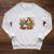 I Travel To Read Books Girls & Women Traveller Reader Raglan Sleeve Sweatshirt Heather Mustard