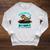 Unearth A Story At The Library Dinosaur Reading Raglan Sleeve Sweatshirt Heather Mustard