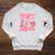 Valentines XOXO Book Lover Forgets Flowers Buys Me Books Raglan Sleeve Sweatshirt Heather Mustard