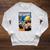 Vintage Horror Comic Book Cover Beware 10 Raglan Sleeve Sweatshirt Heather Mustard