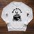 Whimsigoth Skeleton Reading A Book Dark Gothic Aesthetic Raglan Sleeve Sweatshirt Heather Mustard