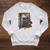 Wildflower Summer Floral Book Horror Gothic Graphic Raglan Sleeve Sweatshirt Heather Mustard