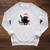 Witchy Book Lover Christmas Cat Reading Mystic Bookworm Raglan Sleeve Sweatshirt Heather Mustard