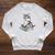 Women's Adorable Watercolor Husky Puppy Dog Reading Books Raglan Sleeve Sweatshirt Heather Mustard