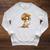 Women's Baby Lizard Small Book Reading Reptile Graphic Portrait Raglan Sleeve Sweatshirt Heather Mustard