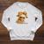 Women's Cute Lamb Reading Book Lover Animal Graphic Baby Sheep Open Raglan Sleeve Sweatshirt Heather Mustard