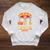 Women's DCC Uzi Jesus I Am The Way Character Stats RPG Books Raglan Sleeve Sweatshirt Heather Mustard