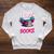 Women's I Lift So I Can Carry More Books Reader Gym Book Lover Raglan Sleeve Sweatshirt Heather Mustard