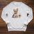 Women's Yorkie Dog Moms Iced Coffee And Books Yorkshire Terrier Raglan Sleeve Sweatshirt Heather Mustard