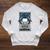 The Writer Typewriter Crow Writing Journalist Book Writer Raglan Sleeve Sweatshirt Heather Mustard