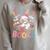 100 Days In The Books Goose Reading 100th Day Of School Raglan Sleeve Sweatshirt Heather Forest