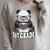 1st Grade Back To School Panda Book Reader Teacher Heart Raglan Sleeve Sweatshirt Heather Forest