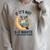 6-7 Nights Reading Owl On Moon Book Lover Reading Raglan Sleeve Sweatshirt Heather Forest