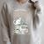 Anti-Social Book-Club Cat Graphic Raglan Sleeve Sweatshirt Heather Forest
