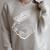 Antique Book With Feather Pen Raglan Sleeve Sweatshirt Heather Forest