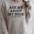 Ask Me About My Book Writer Published Author Raglan Sleeve Sweatshirt Heather Forest