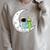 Astronaut And Alien Reading On Moon Space Book Lover Sci Fi Raglan Sleeve Sweatshirt Heather Forest