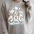 Astronaut Reader Books Lover Book Reading Nerd Literature Raglan Sleeve Sweatshirt Heather Forest