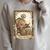 The Aunt Tarot Card Women Skeleton Aunty Book Lover Raglan Sleeve Sweatshirt Heather Forest