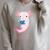 AXOLOTL Reads a Book READOLOTL Bookworm Axolotl Raglan Sleeve Sweatshirt Heather Forest