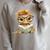 Baby Turtle Open Book Reading Animal Lover Graphic Portrait Raglan Sleeve Sweatshirt Heather Forest