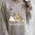 Beautiful Floral Open Book Teacher Men Women Raglan Sleeve Sweatshirt Heather Forest