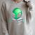 Believe In YourSelf Cute Alien Reading Book Raglan Sleeve Sweatshirt Heather Forest
