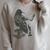 Bird Raven Book Lovers Men Women Graphic Tshirt Raglan Sleeve Sweatshirt Heather Forest