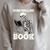 Bone-Chilling Book Skeleton Reading Bookworm Book Lovers Raglan Sleeve Sweatshirt Heather Forest