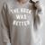 The Book Was Better Reading Literature Lover Raglan Sleeve Sweatshirt Heather Forest