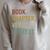 Book Chapter Verse Christian Bible Reformed Theology Raglan Sleeve Sweatshirt Heather Forest
