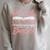 Book Club With My Besties Raglan Sleeve Sweatshirt Heather Forest