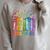 Book Flower Abolish ICE Meme For Women Girl Raglan Sleeve Sweatshirt Heather Forest