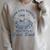Book Girl Summer Bookish Sloth Beach Vacation Raglan Sleeve Sweatshirt Heather Forest
