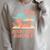 Book Girl Summer Book Reading Retro Sunset Raglan Sleeve Sweatshirt Heather Forest
