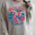 Book Girl Summer Women Retro Bookish Vacation Reader Raglan Sleeve Sweatshirt Heather Forest