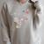 Book Librarian Dandelion Book Reading Raglan Sleeve Sweatshirt Heather Forest