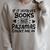 Book Lover -Adults Grey Cotton Polyester Modern Crew Neck Short Sleeve Raglan Sleeve Sweatshirt Heather Forest