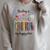 Book Lover Floral Reading Is My Happy Place Raglan Sleeve Sweatshirt Heather Forest