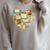 Book Lover Heart Reading Stack Bookworm Raglan Sleeve Sweatshirt Heather Forest