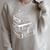 Book Lover Magical Wizard Christmas Reading Fan Raglan Sleeve Sweatshirt Heather Forest